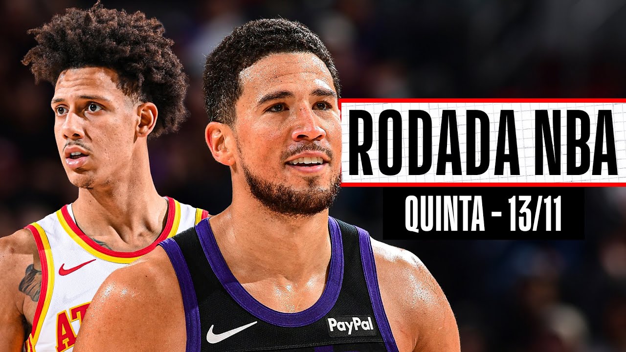 BOOKER domina em vit&oacute;ria dos SUNS; JOHNSON faz jogo monstruoso contra o JAZZ - RODADA NBA 13/11