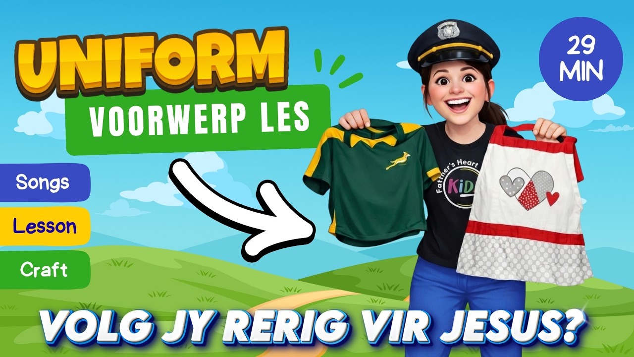 Wat Beteken Dit om Jesus te Volg? | Sondagskool Les vir Kinders | Voorwerp Les