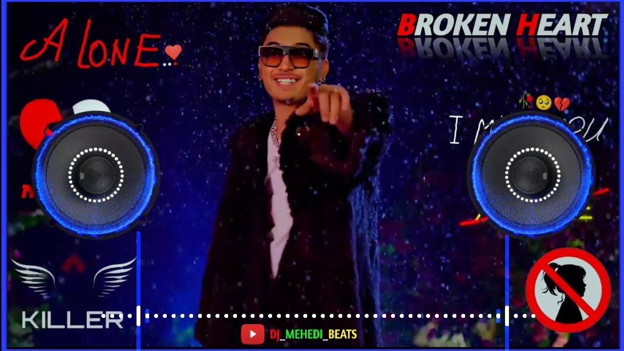 Tera naam meri har ek saans pe dj remix hard bass copyright free song #trending ||Dj Mehedi Beats||