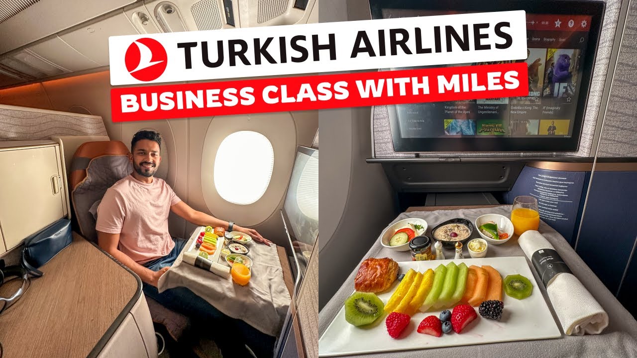 Бизнес-класс Turkish Airlines менее чем за 250 долларов | Бронируйте с милями и баллами