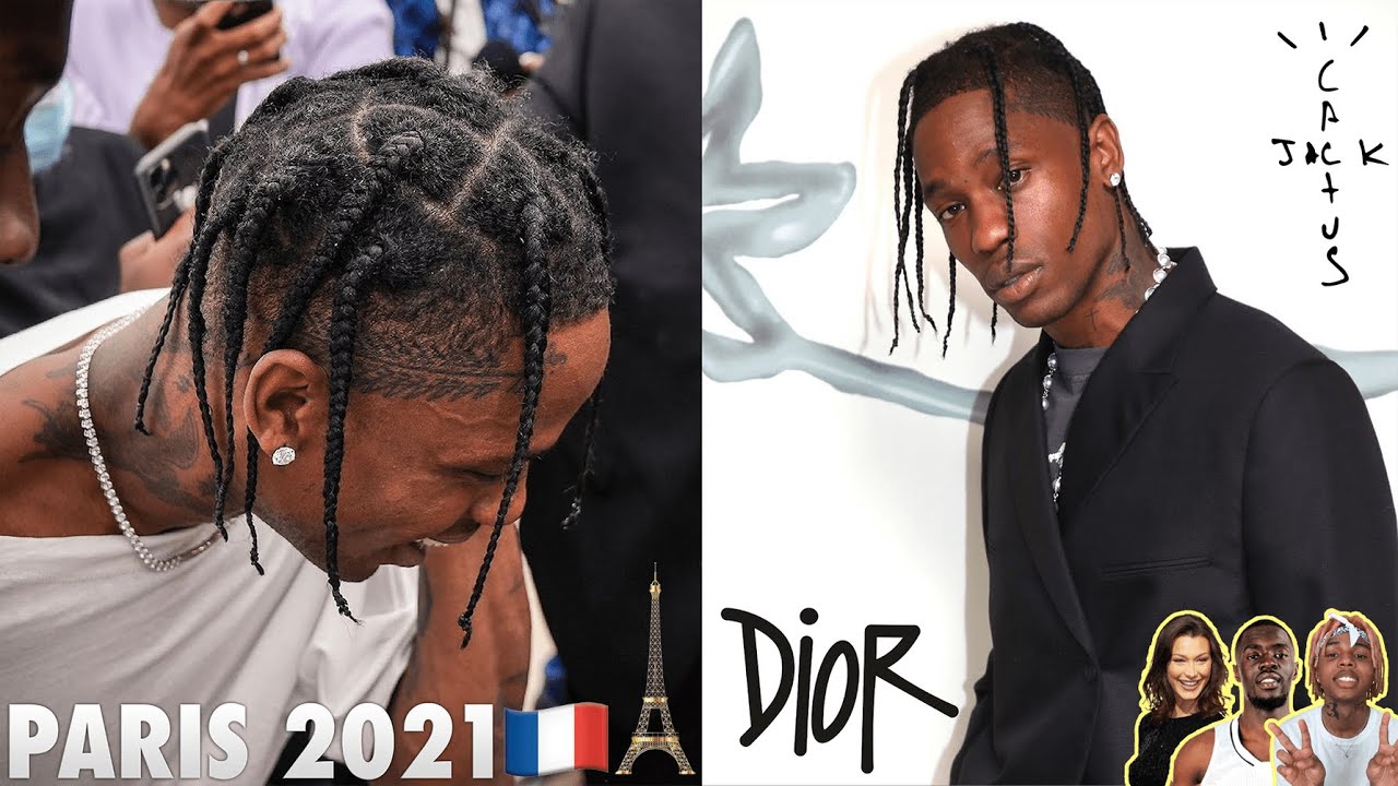 Travis Scott's trip to France 🇫🇷