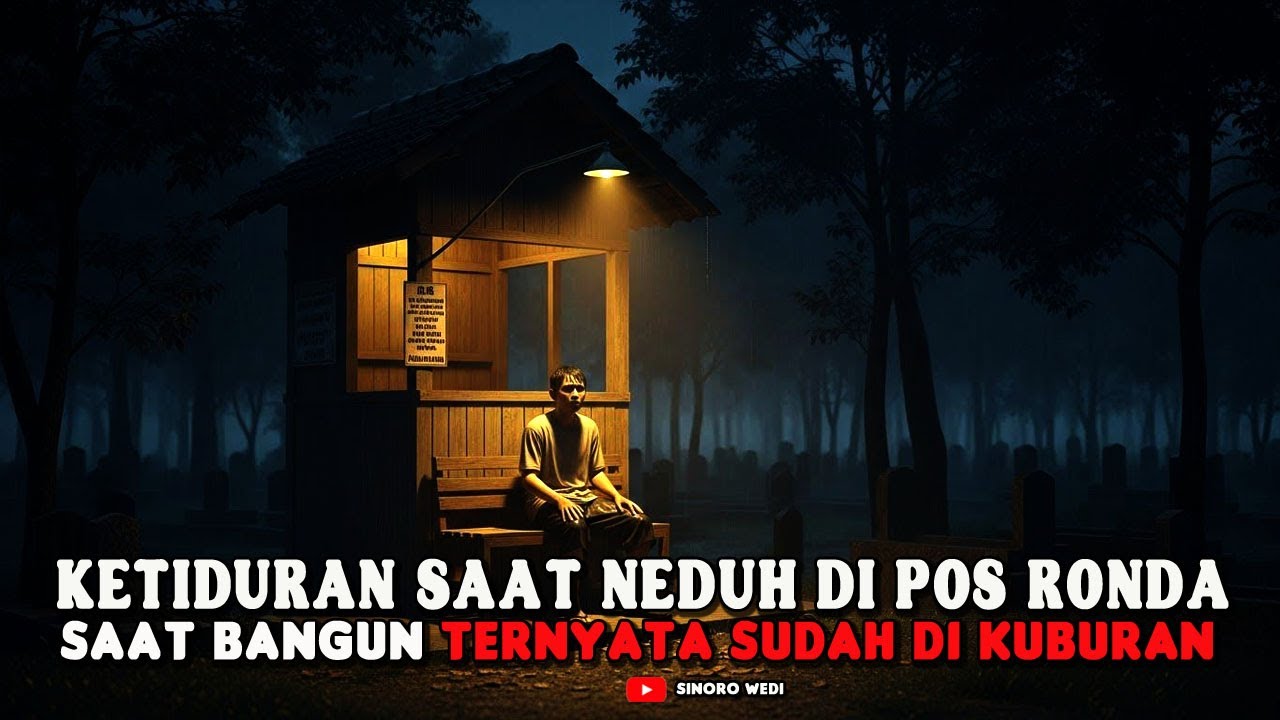 KETIDURAN SAAT NUMPANG BERTEDUH DI POS RONDA, BANGUN BANGUN SUDAH DI KUBURAN