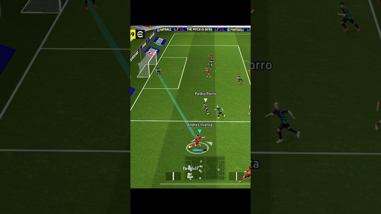 What 102 Dribbling & Finishing Look Like🤯🔥#efootball #efootball2025 #pes #pes2021 #shorts