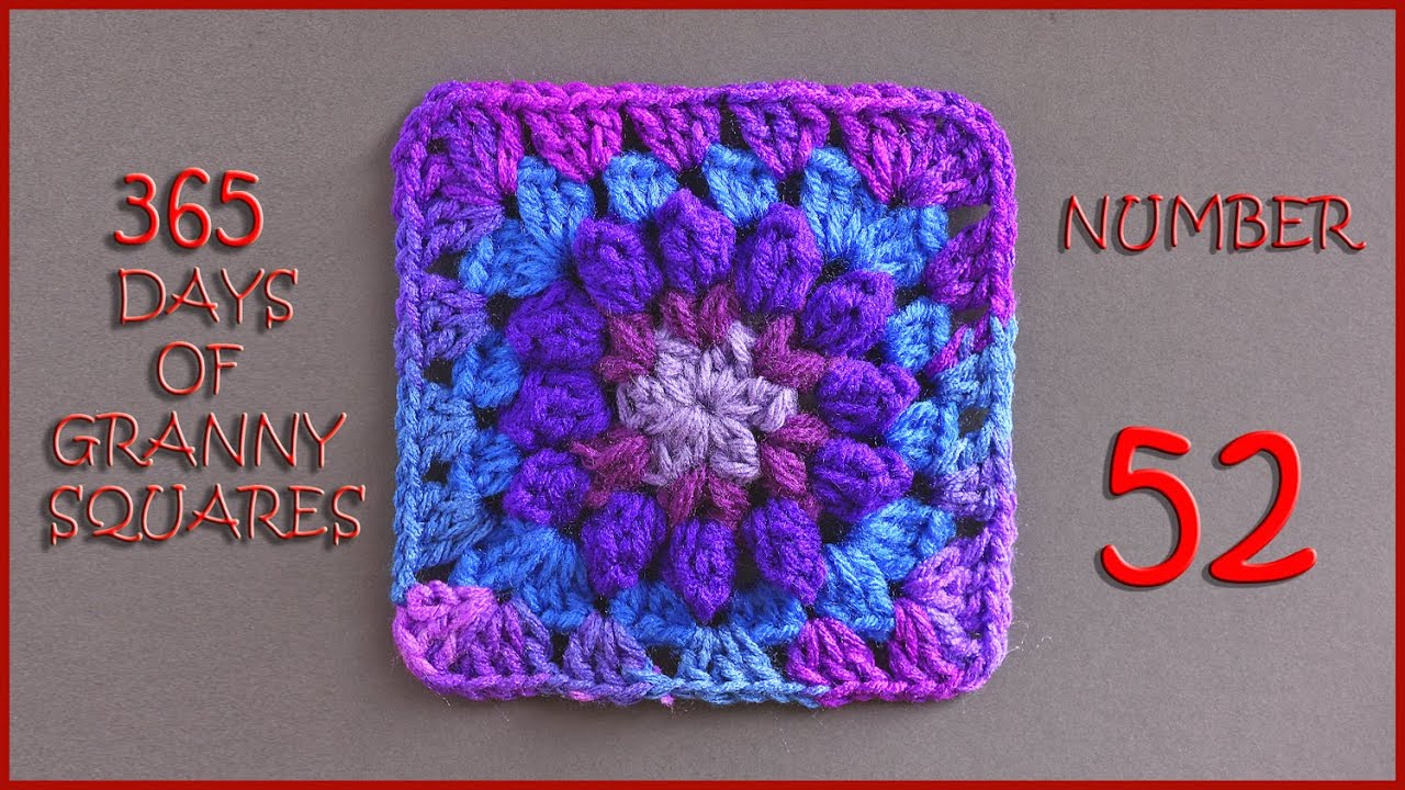 365 Days of Granny Squares Number 52