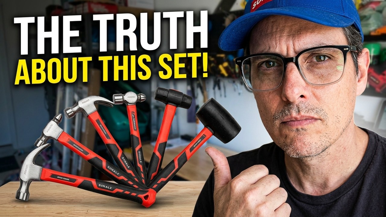 PINOZE 6 Piece Hammer Set Review: The Ultimate All In One Toolkit for DIY & Shop Work