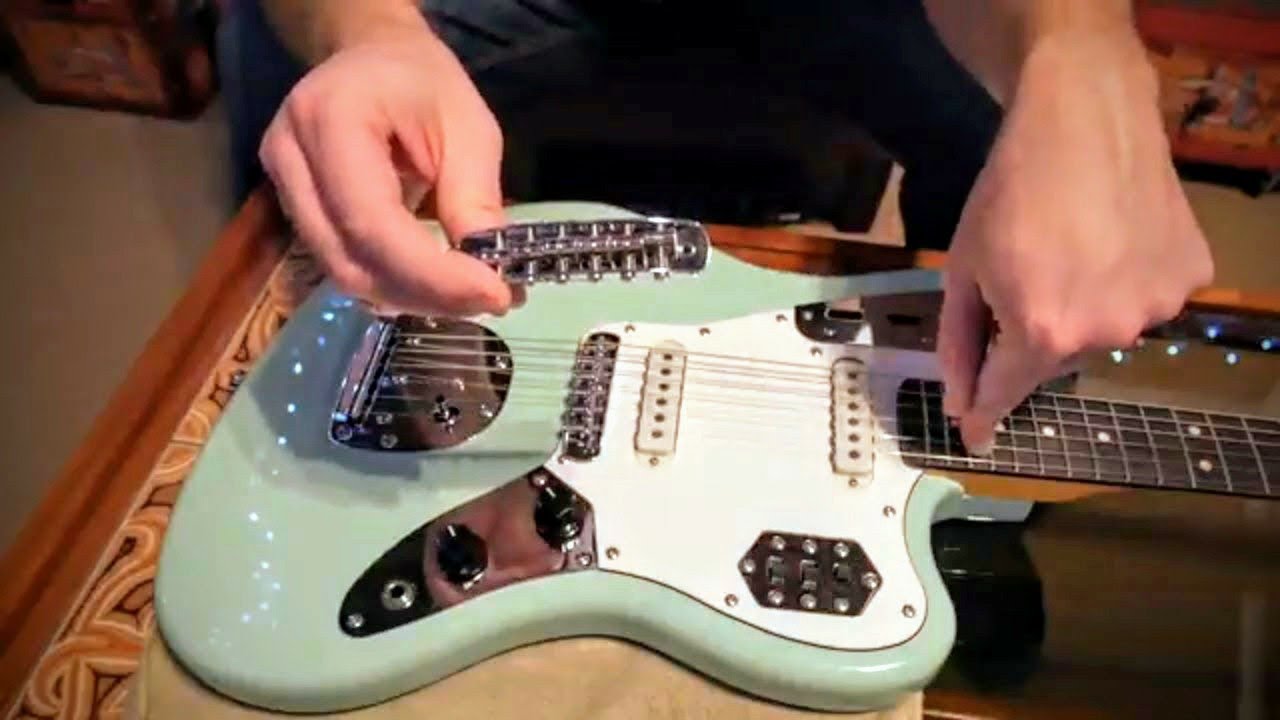 How To Fit Correct Mustang Bridge Squier Jaguar Jazzmaster