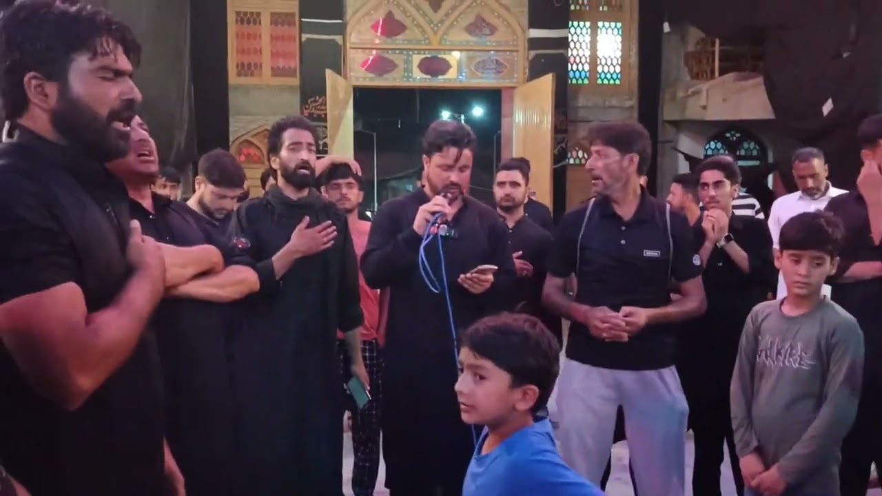 Hy hy Ali Akbar 💔 | painful kashmiri Noha | Nisar saka | 2025