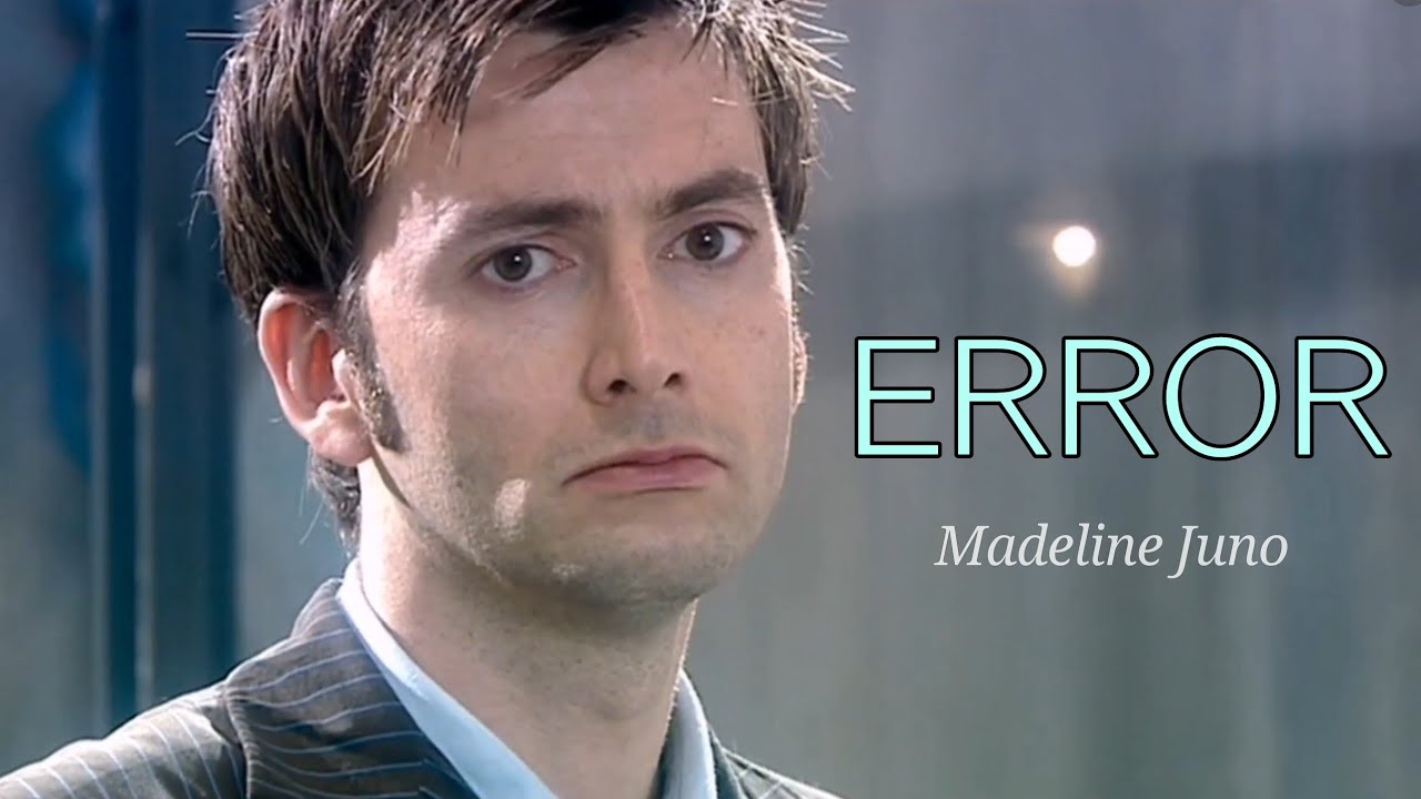 Doctor Who edit - Error