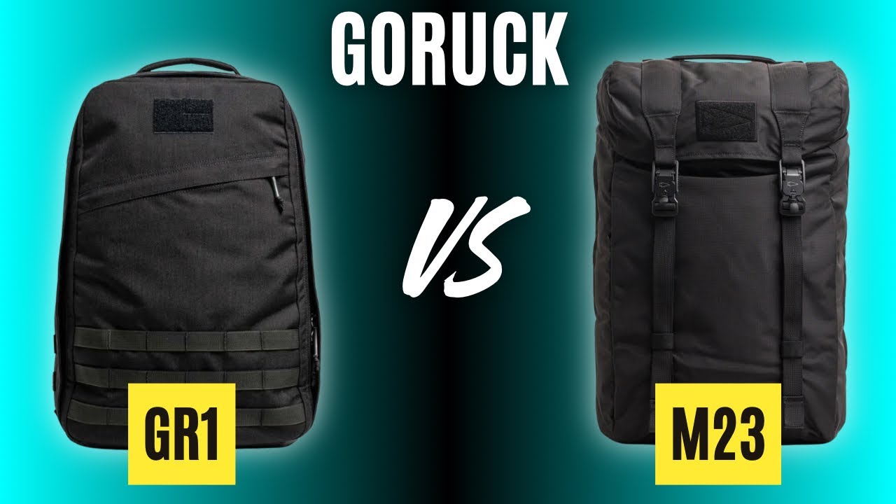 Какой из них? || GORUCK GR1 против M23