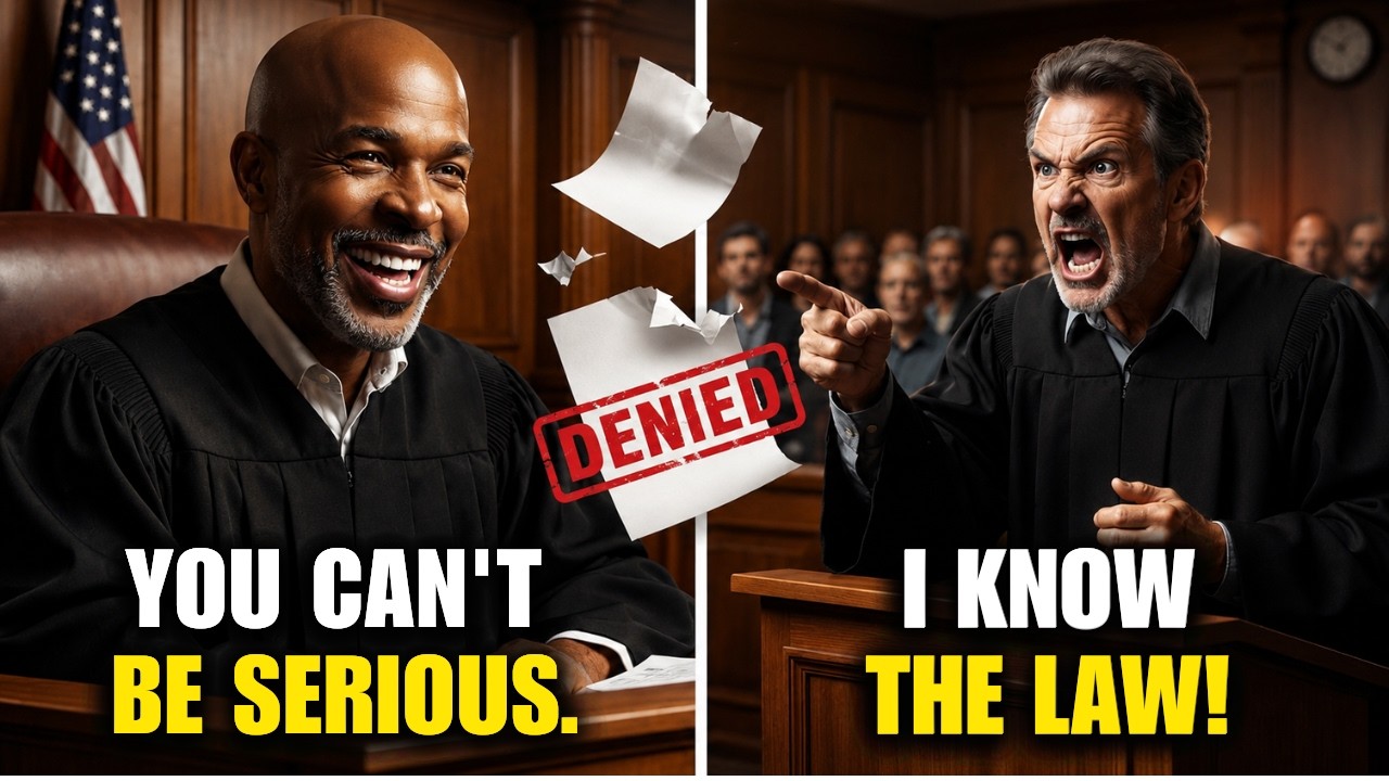 Judge Couldn't Stop LAUGHING After Hearing Sovereign Citizen's Argument