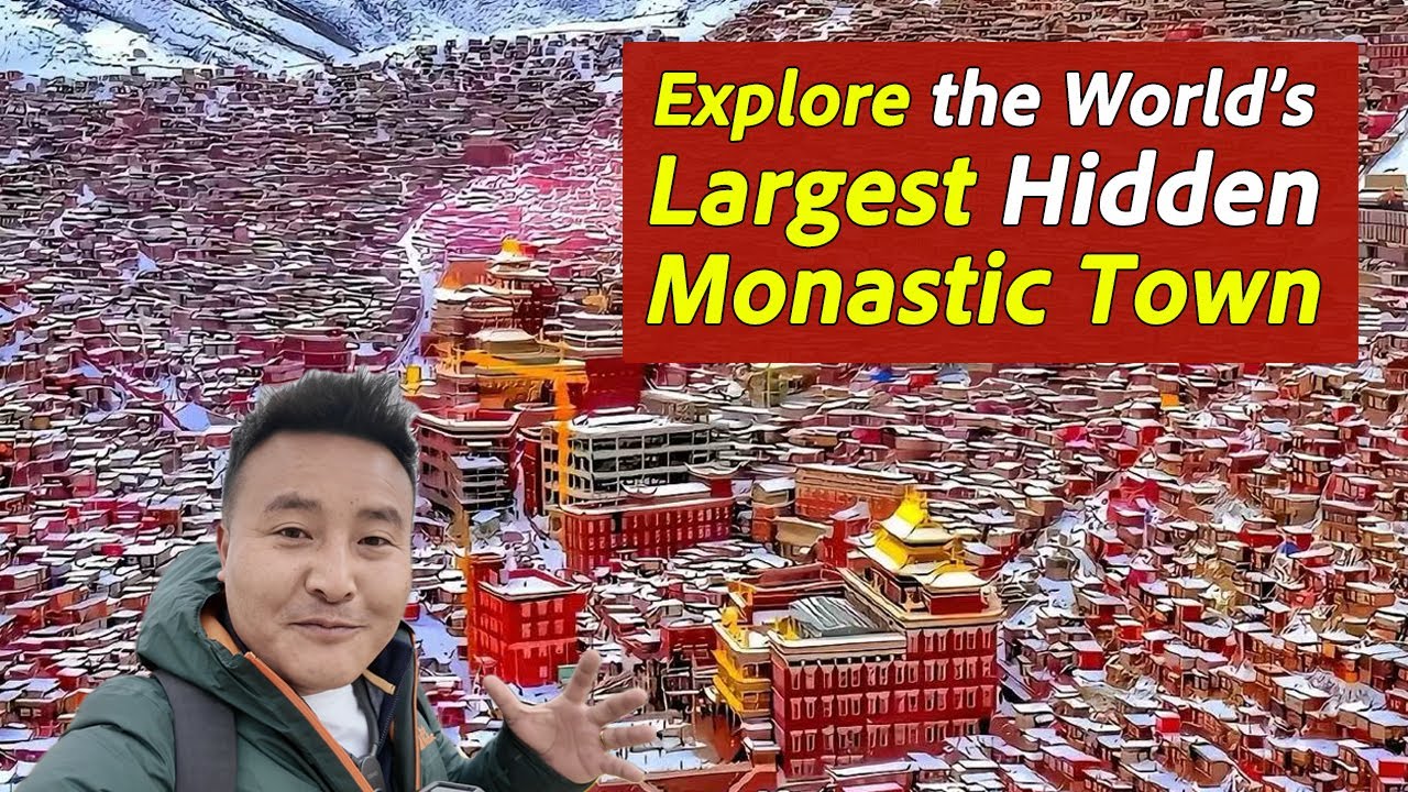 Explore the World’s Largest Hidden Monastic Town, and Get A Glimpse into Tibetan Monastic Life