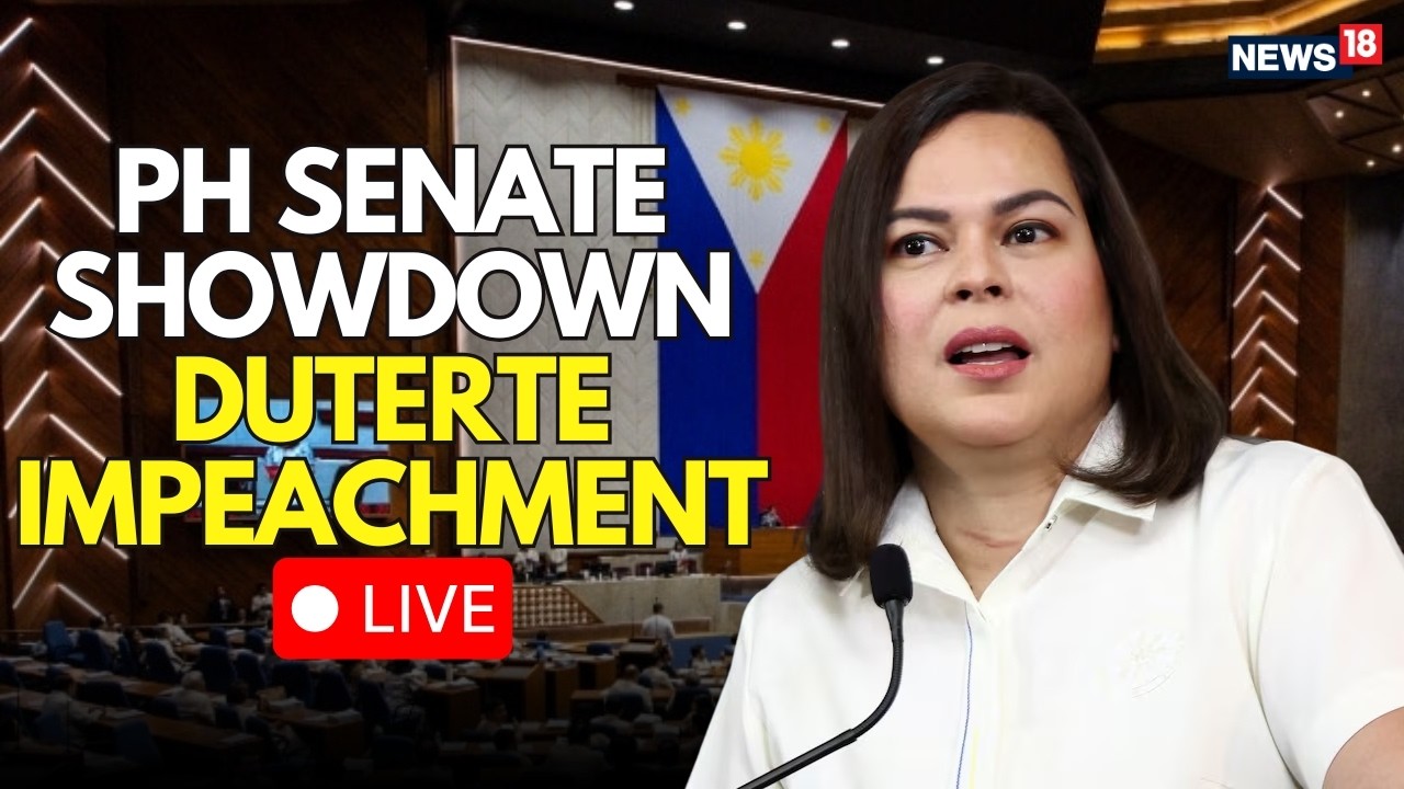 Sara Duterte Hearing LIVE: Day 3 of Sara Duterte Impeachment Trial Begins | Philippines Senate