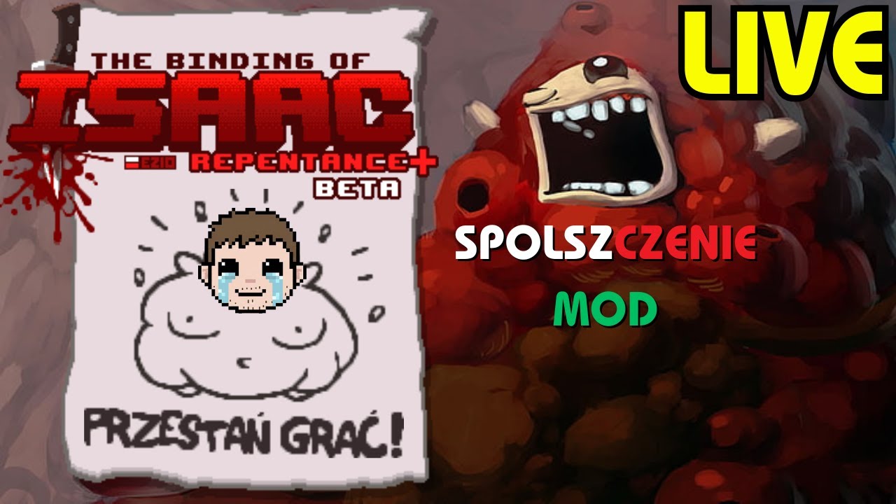 CO NA OBIAD WARIACIE? - The Binding of Isaac SPOLSZCZENIE