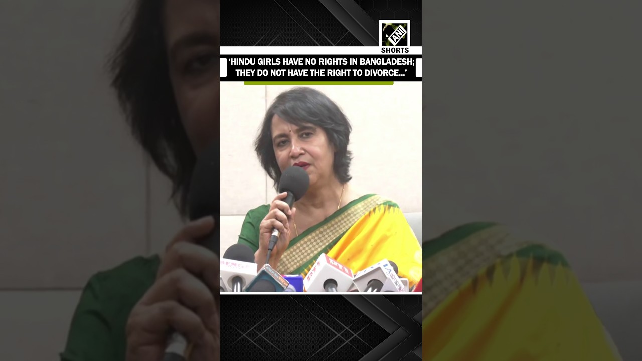 Exiled author Taslima Nasrin claims Hindu women in Bangladesh are denied basic rights and justice