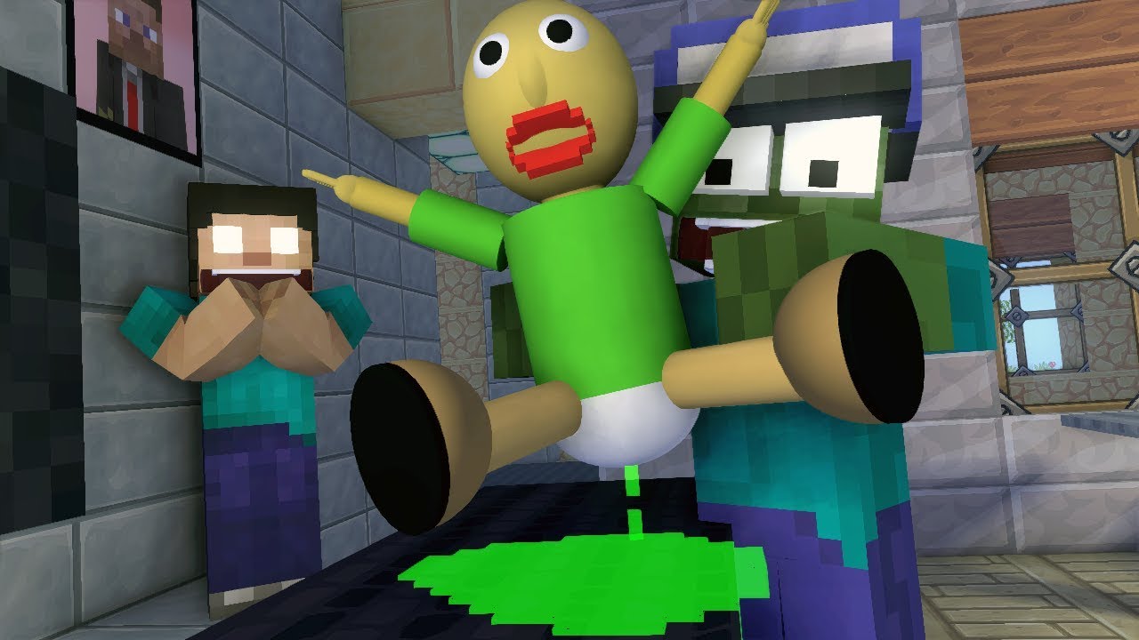 SITTER BALDI'S - MINECRAFT ANIMATION