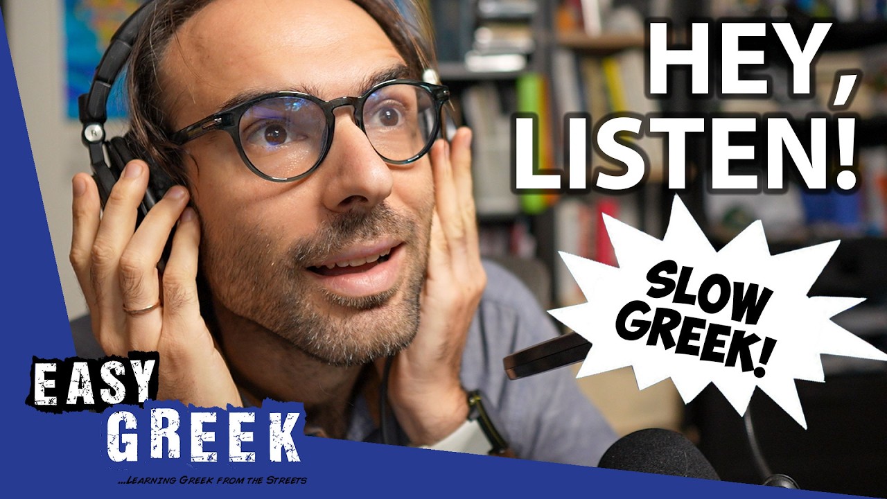 What to Listen to as a Greek Beginner | Super Easy Greek 64