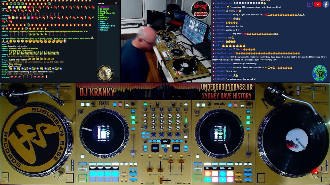 DJs Dogmatic & Kranky - Old Skool, Hardcore Breakbeat, Rave, Jungle, DnB LIVE on UB & SRH 14/10/2025