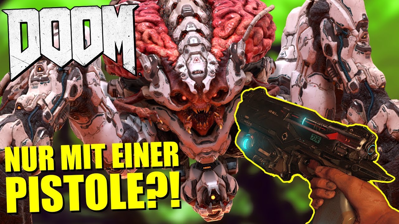 Kannst du DOOM (2016) nur mit einer PISTOLE durchspielen?! 🔫