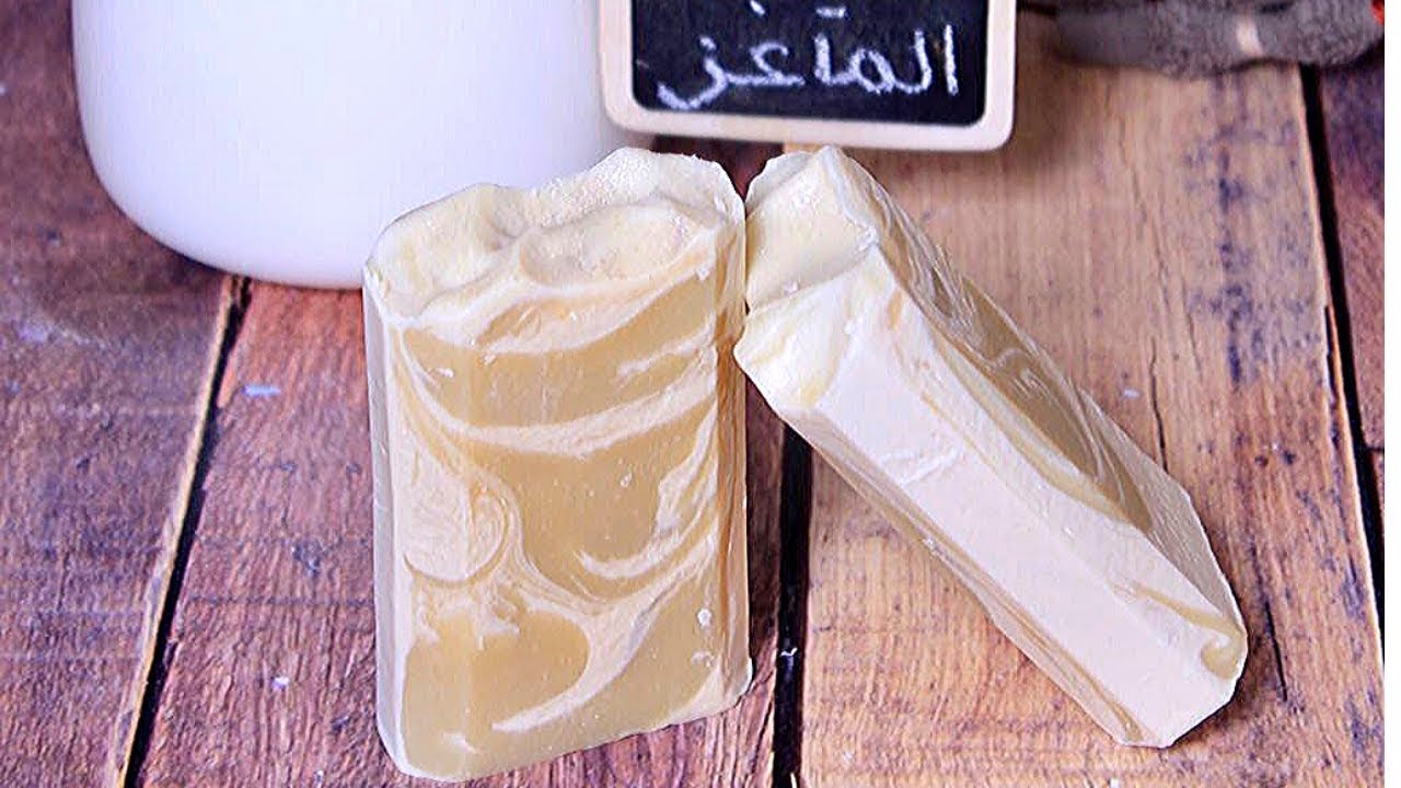 صابون هايدي بحليب الماعز من عناية رغوة Goat milk natural soap