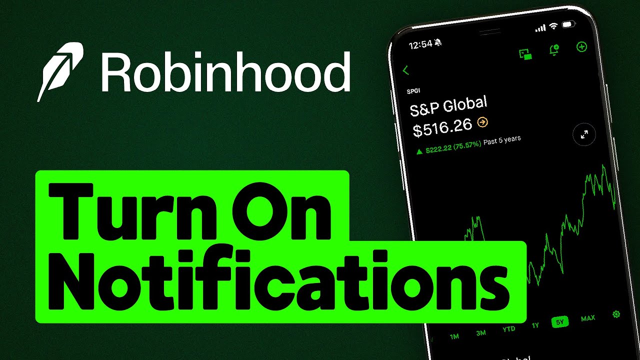 How to Turn On Notifications on Robinhood