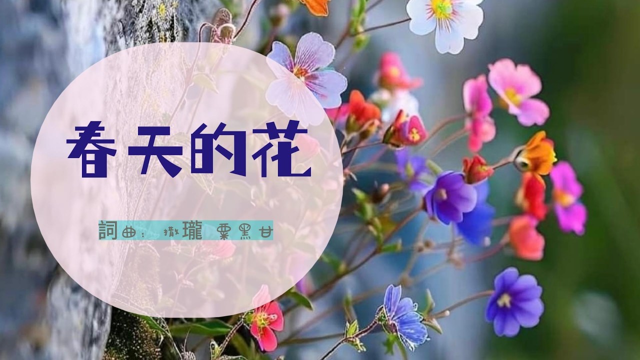 春天的花 | 原創歌曲｜粟黑甘音樂團契