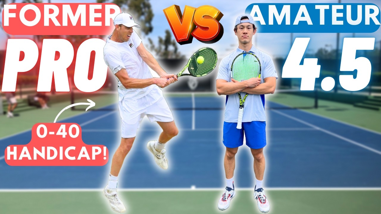 Can I beat Sam Querrey with a 40-0 lead EVERY GAME?