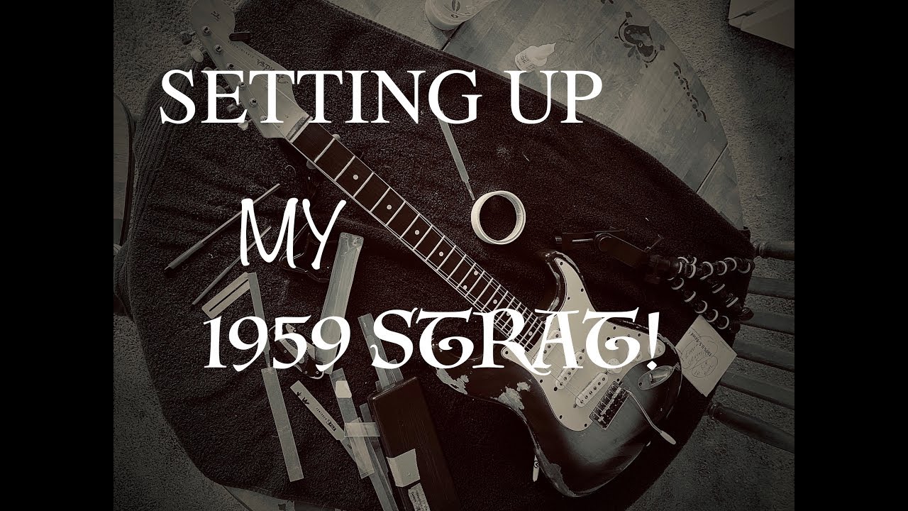 VINTAGE PRE-CBS STRATOCASTER SETUP: A LOOK INTO MY 1959 STRATOCASTER!