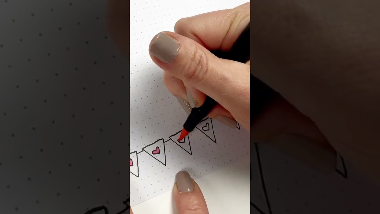 One line a day page in my bullet journal #shorts