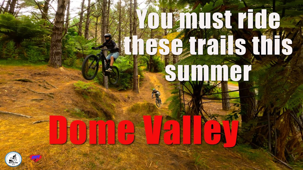 You must ride these trails this summer. Dome Valley Auckland.