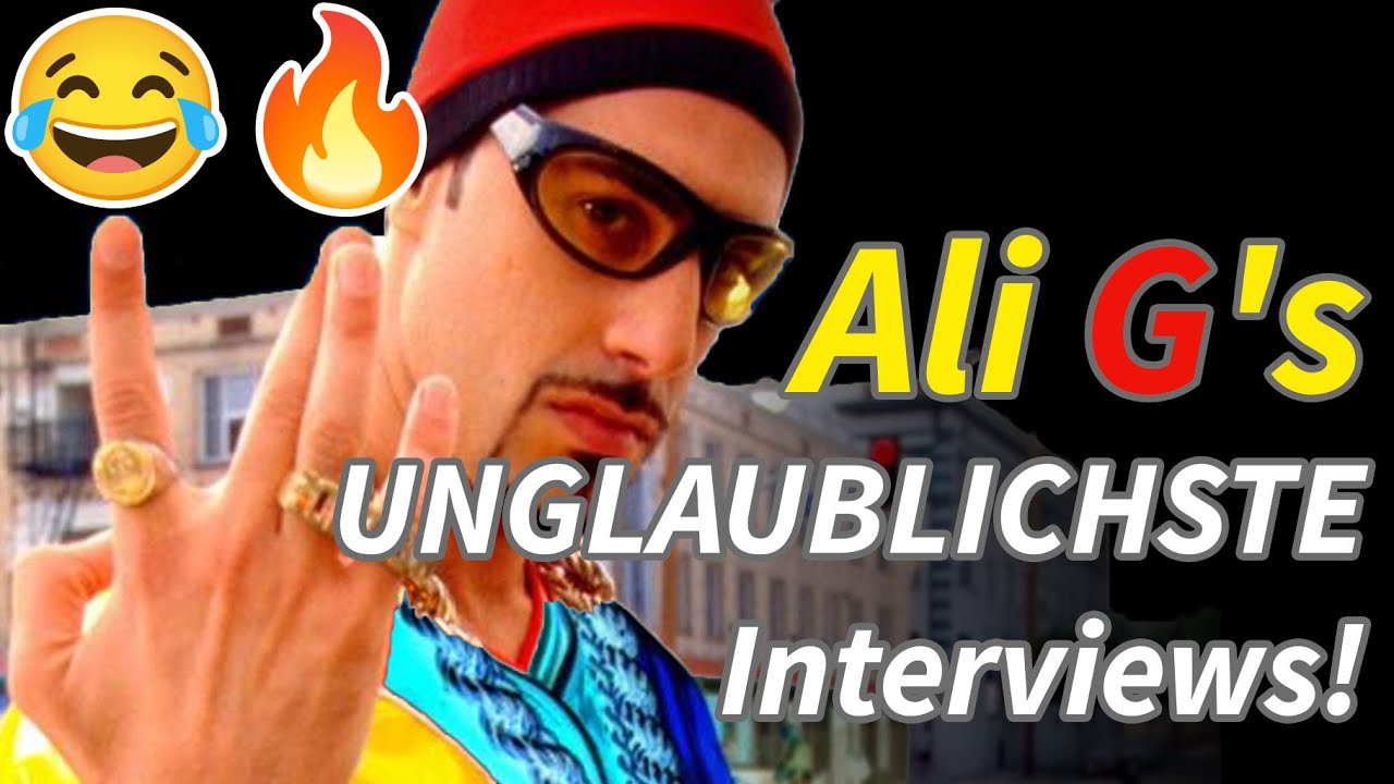 😂🔥 Ali G UNGLAUBLICHSTE Interviews! Ihr werdet nicht glauben, was er sagt!  #compilation #subtitles