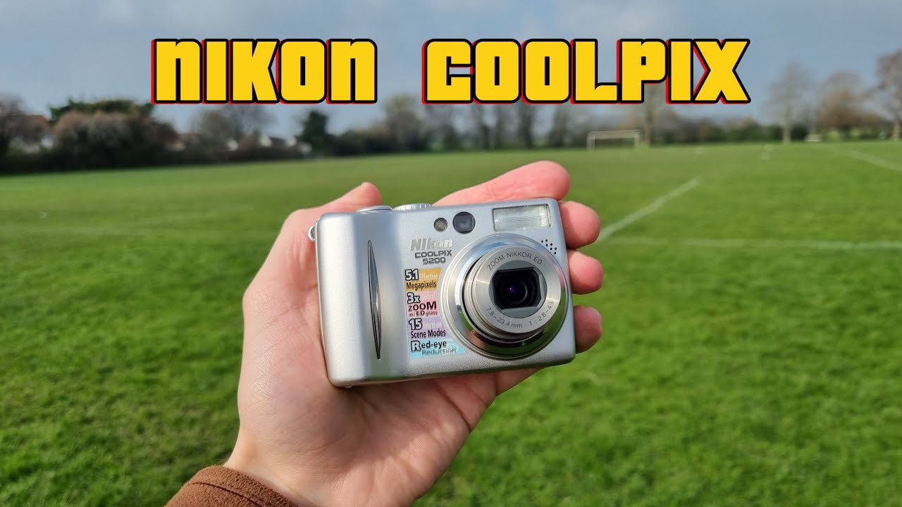 Using a Nikon Digital Camera From 2004 (Nikon Coolpix 5200)