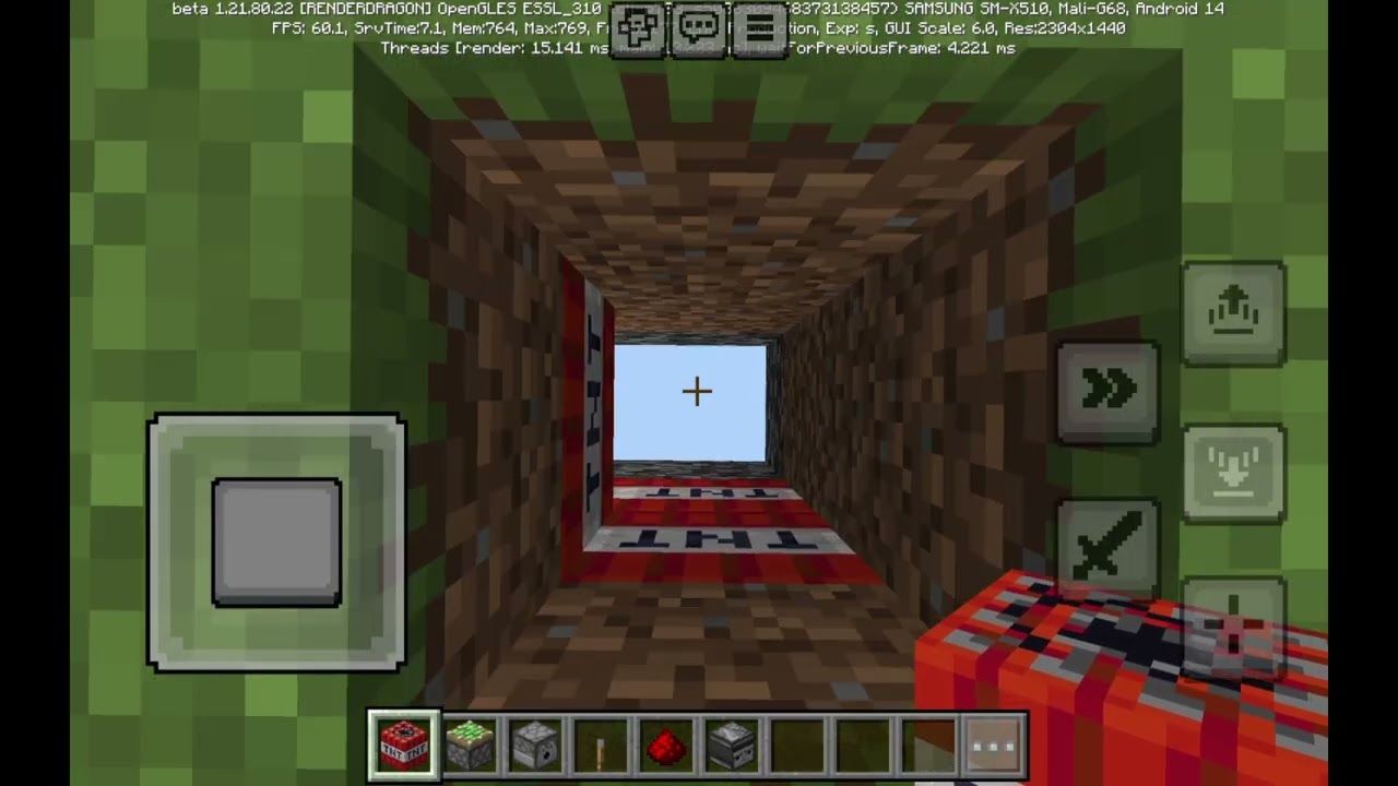 Minecraft deney ( tnt ile)