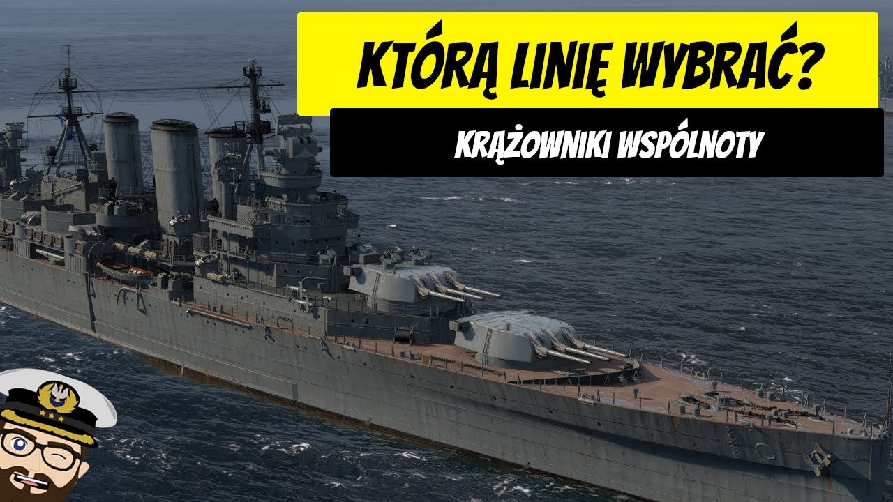 Krążowniki wspólnoty -- Moduły, kapitan i charakterystyka okrętów | World of Warships