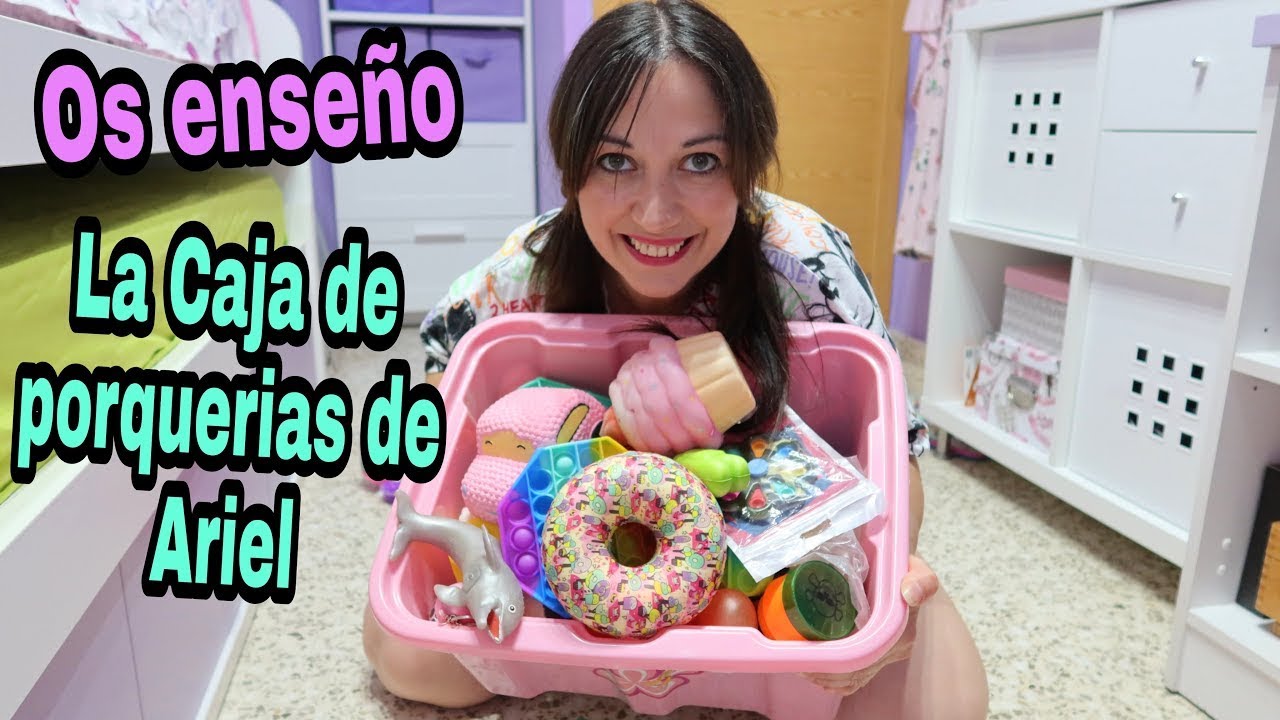 OS ENSEÑO QUE TIENE LA CAJA DE PORQUERÍAS DE ARIEL.