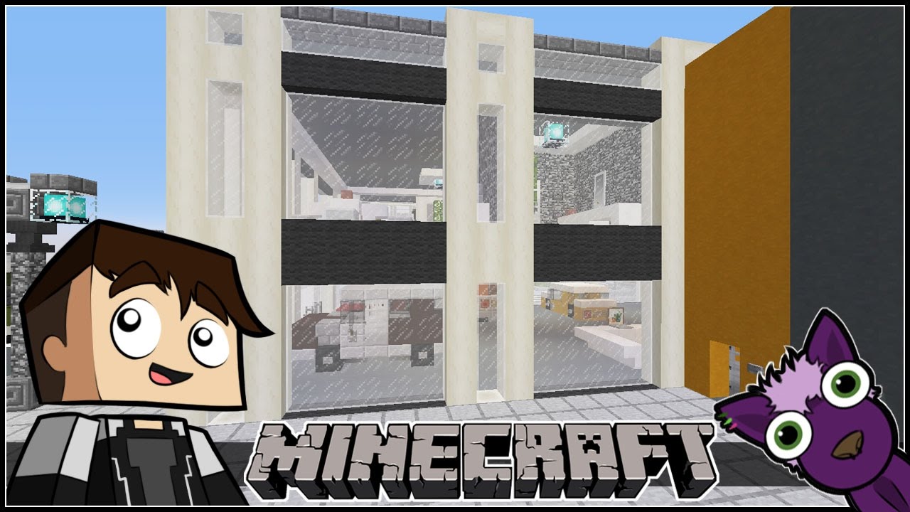 Minecraft - Mi Ciudad: Concesionario y taller de coches