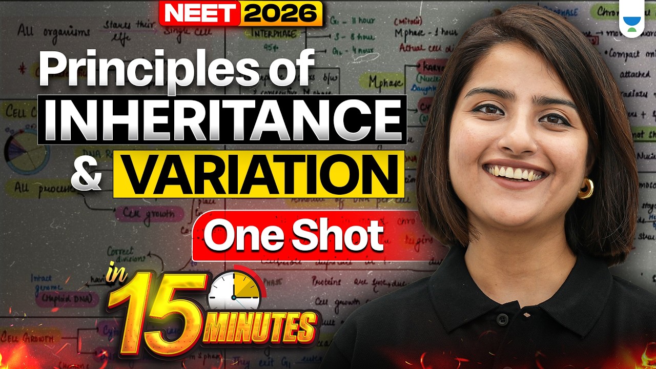 Principles of Inheritance & Variations One Shot  in 15 Minutes | Seep Pahuja | NEET 2025/26
