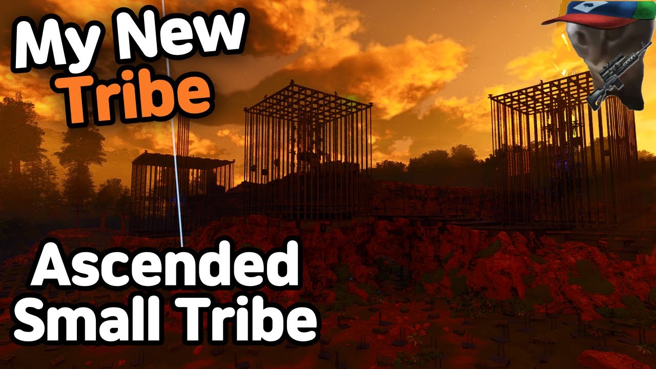 I joined the new Alpha Tribe! || ARK Ascended Small Tribe PVP