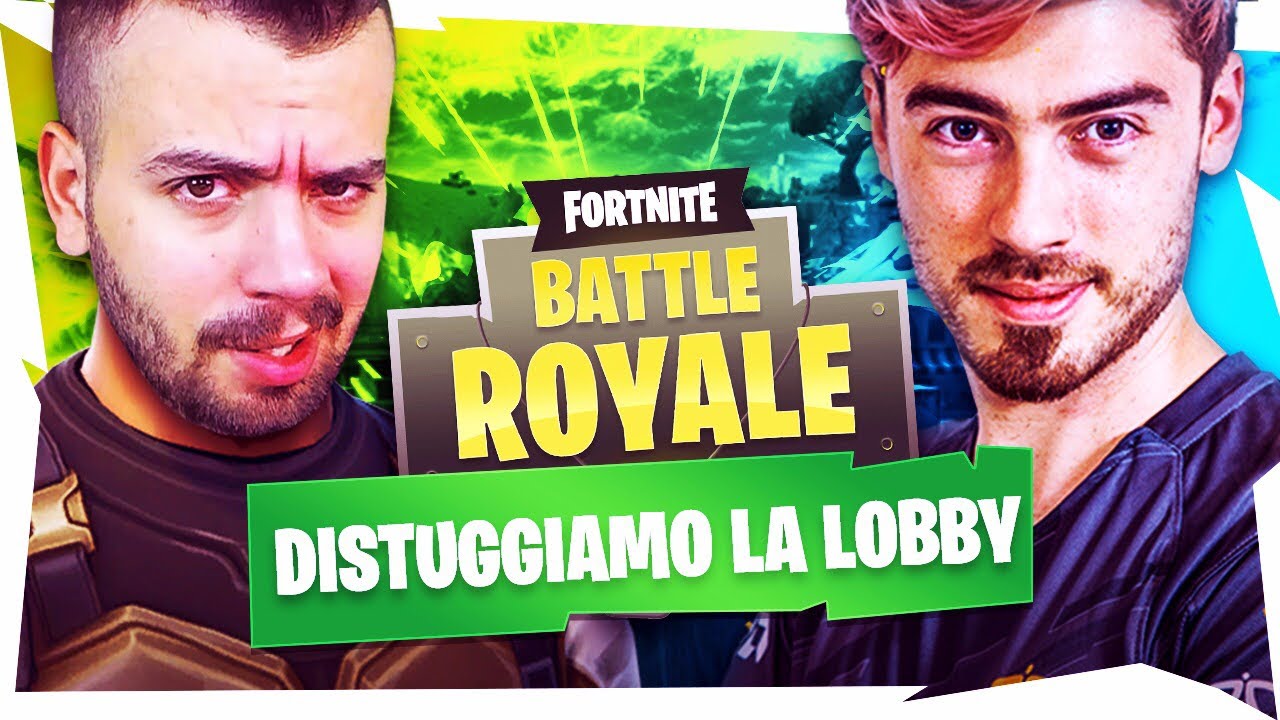 IO E POWER DISTRUGGIAMO LA LOBBY!!! FORTNITE