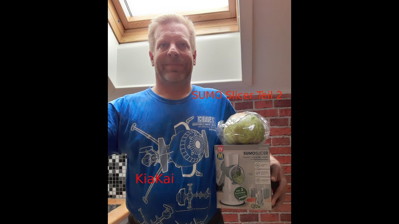 Test Sumo Slicer Teil 2 - schneller Salat.