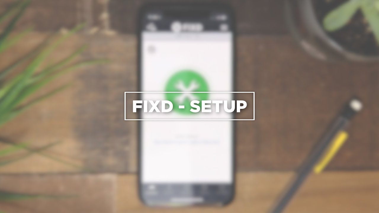 Как настроить датчик диагностики FIXD