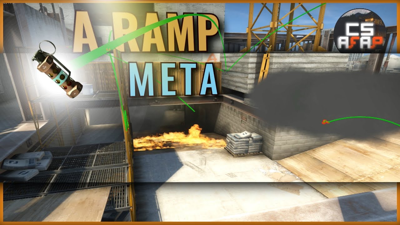 VERTIGO A SITE META nades (T- and CT-side, 64 & 128 tick) | CS afap