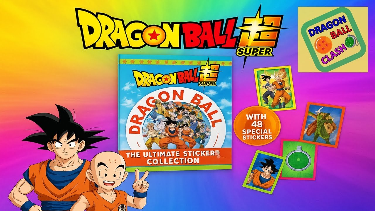 UNBOXING DRAGON BALL SUPER THE ULTIMATE STICKER COLLECTION
