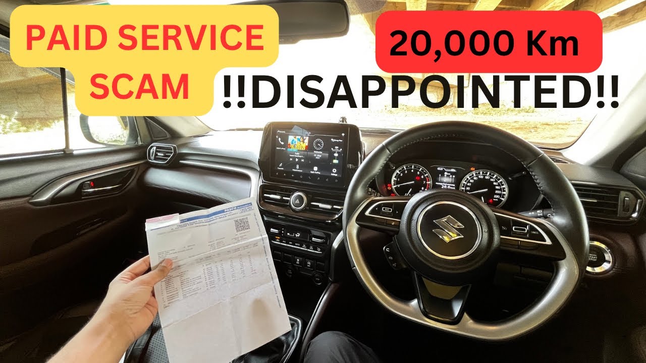 Grand Vitara 4th Paid Service 20,000 Km|Beware Of Frauds|Grand Vitara Paid Service!!DISAPPOINTED!!