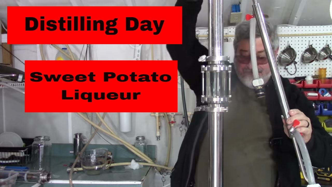 Sweet Potato Liqueurs Distillation part 2