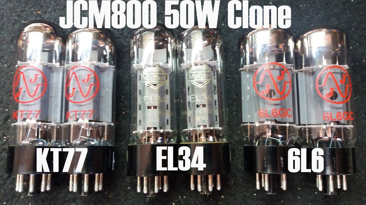 JCM800 clone - EL34 x 6L6 x KT77