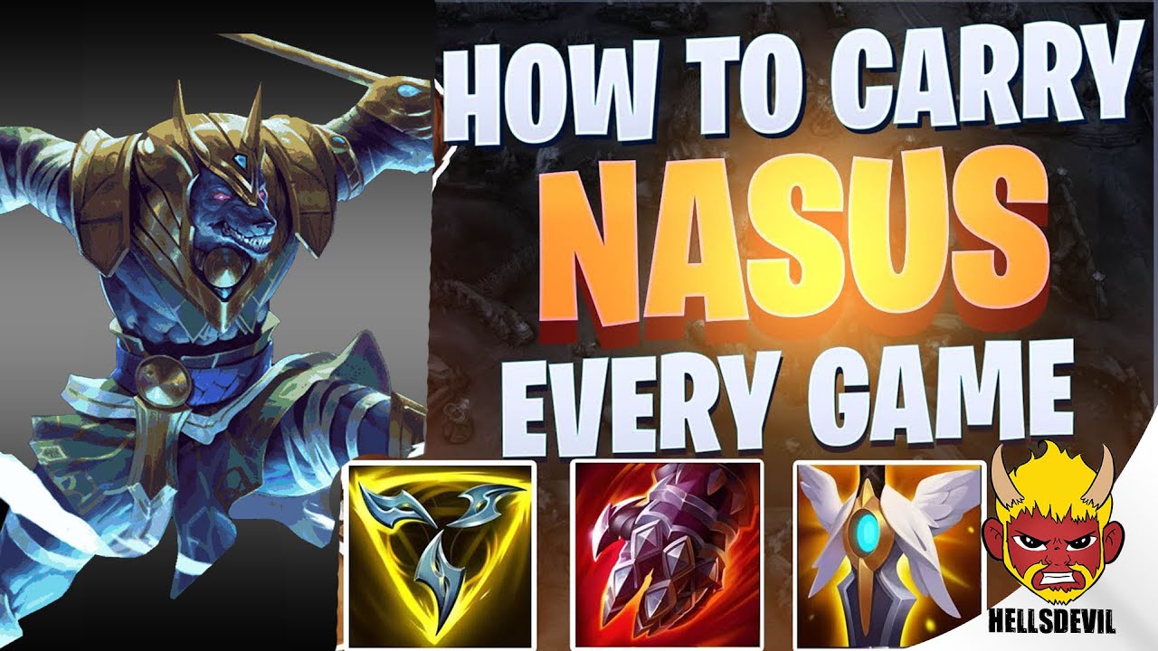 WILD RIFT | How To Carry EVERY Game On Nasus! (450+ STACKS!)| Nasus Gameplay | Guide & Build