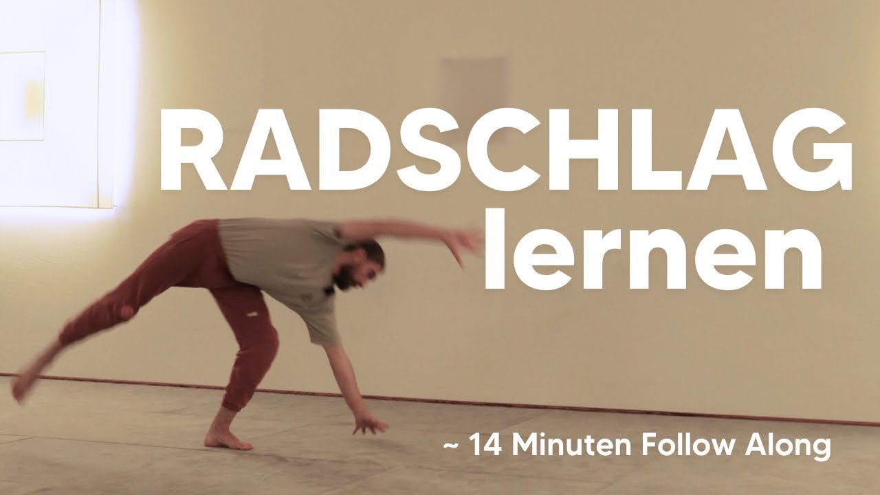 Lerne RADSCHLAG mit dieser simplen ÜBUNG | 14 Minuten Follow Along | Mitja Berg