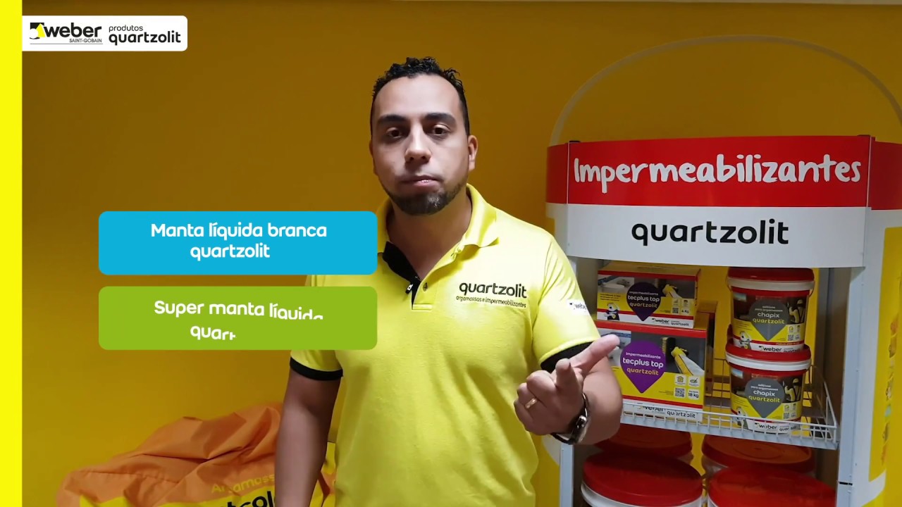 Qual a diferença entre as mantas líquidas quartzolit? - Episódio 3 - Os Impermeáveis