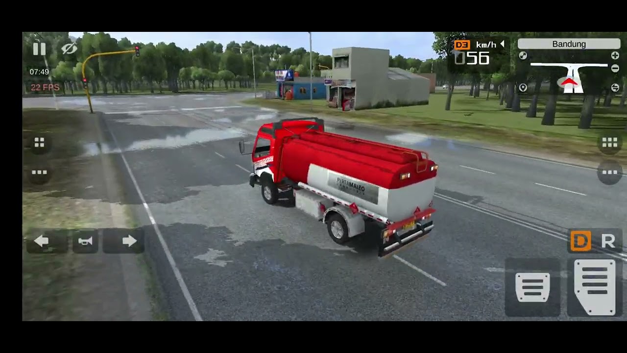 Send many Pertalite to Pertamaleo shop. To support our people with quality fuel - Truck Simulator