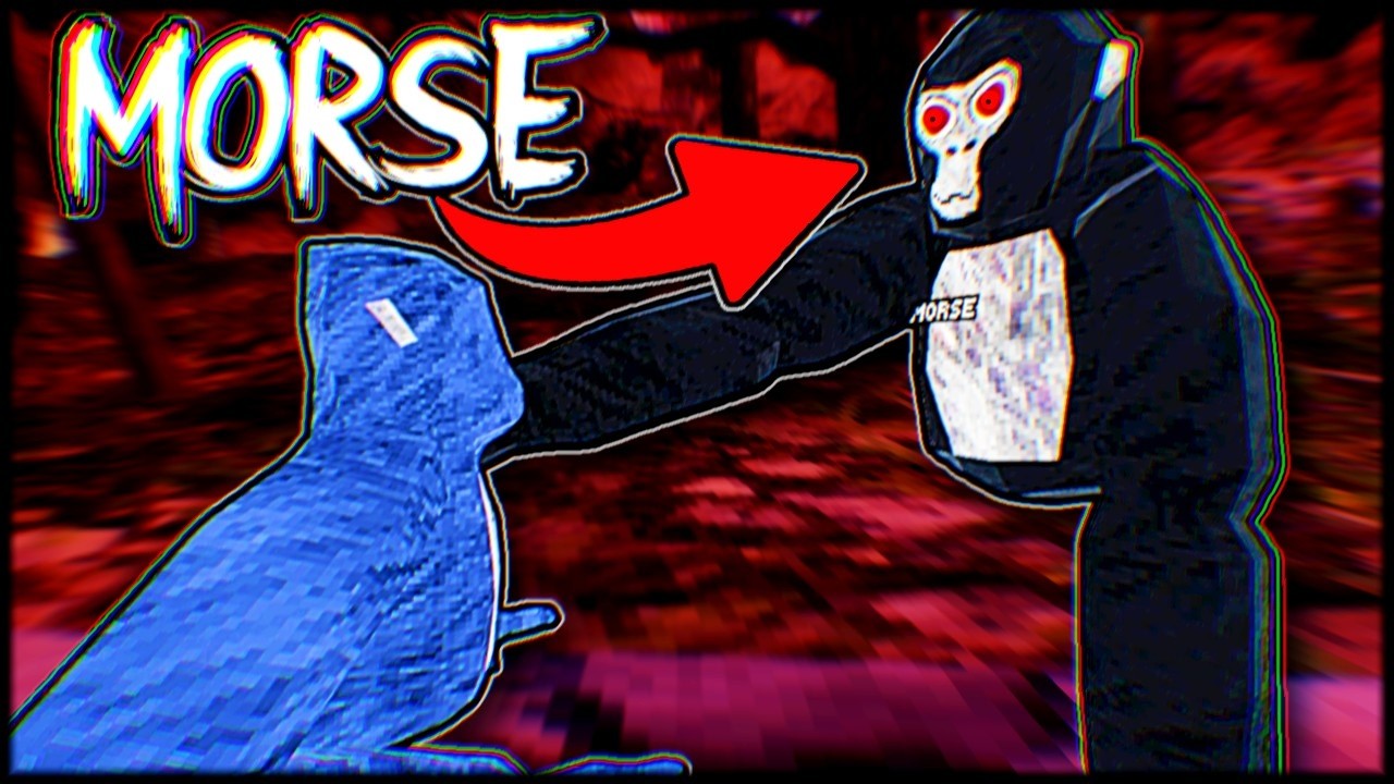 Ghost Trolling as MORSE in Gorilla Tag... (kicking players)